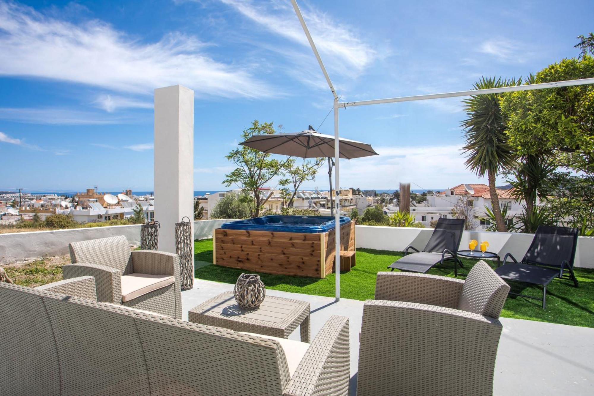Sunny Villa Фалираки Экстерьер фото