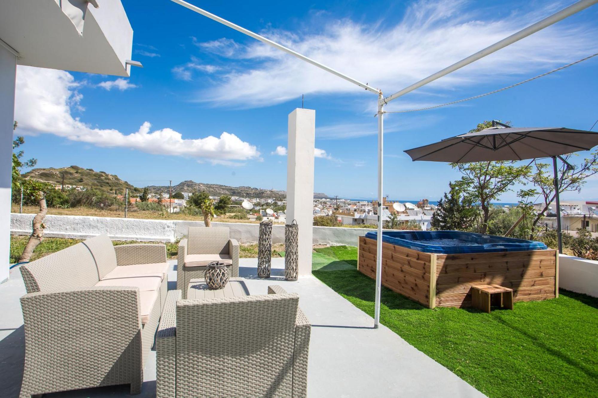 Sunny Villa Фалираки Экстерьер фото